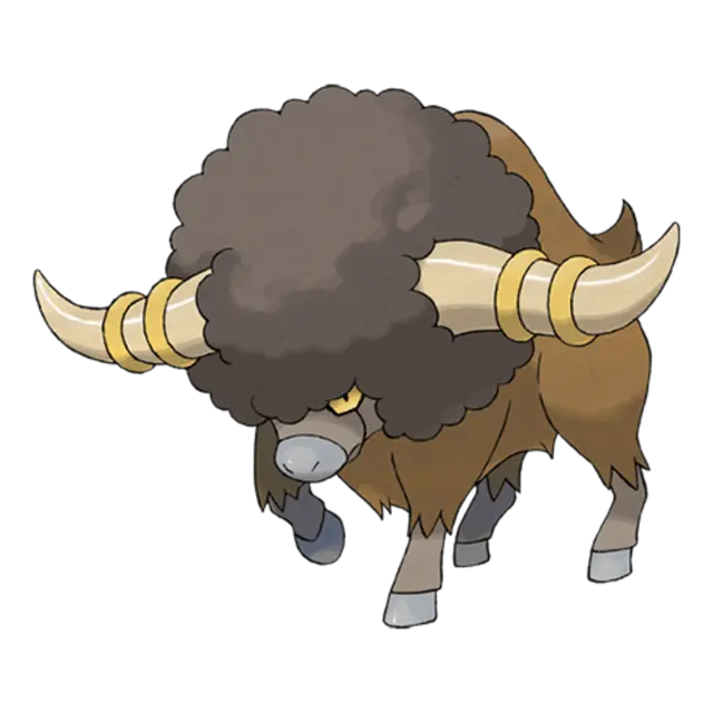Bouffalant, the Bash Buffalo Pokémon — Normal-type Pokémon official artwork