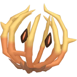 Bramblin front-facing sprite from Pokémon Scarlet