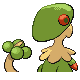 Breloom back-facing sprite from Pokémon Diamond