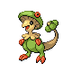 Breloom front-facing sprite from Pokémon Diamond