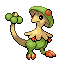 Breloom front-facing sprite from Pokémon Emerald