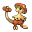 Breloom shiny front-facing sprite from Pokémon Emerald