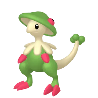 Breloom front-facing sprite from Pokémon XD: Gale of Darkness