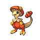 Breloom shiny front-facing sprite from Pokémon Platinum