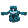 Bronzong back-facing sprite from Pokémon Black 2