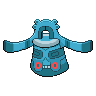 Bronzong front-facing sprite from Pokémon Black 2