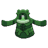 Bronzong shiny back-facing sprite from Pokémon Black 2