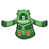 Bronzong shiny front-facing sprite from Pokémon Black 2