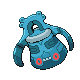 Bronzong front-facing sprite from Pokémon Platinum