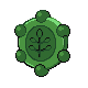 Bronzor shiny back-facing sprite from Pokémon Diamond