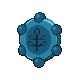 Bronzor back-facing sprite from Pokémon HeartGold