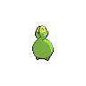 Budew shiny back-facing sprite from Pokémon Black 2