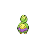 Budew shiny front-facing sprite from Pokémon Black