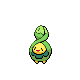 Budew front-facing sprite from Pokémon Diamond