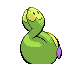 Budew shiny back-facing sprite from Pokémon HeartGold