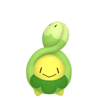 Budew front-facing sprite from Pokémon Brilliant Diamond