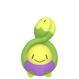 Budew shiny front-facing sprite from Pokémon Brilliant Diamond