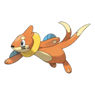 Buizel official artwork