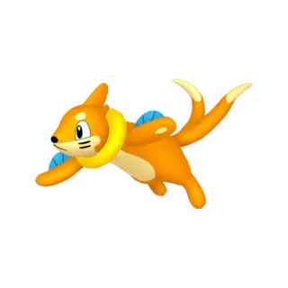 Buizel front-facing sprite from Pokémon Alpha Sapphire