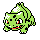 Bulbasaur shiny front-facing sprite from Pokémon Crystal