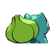 Bulbasaur back-facing sprite from Pokémon Pearl