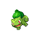 Bulbasaur shiny front-facing sprite from Pokémon Pearl