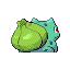 Bulbasaur back-facing sprite from Pokémon LeafGreen