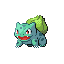 Bulbasaur front-facing sprite from Pokémon LeafGreen
