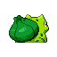 Bulbasaur shiny back-facing sprite from Pokémon LeafGreen