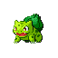 Bulbasaur shiny front-facing sprite from Pokémon LeafGreen