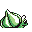 Bulbasaur back-facing sprite from Pokémon Red