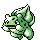 Bulbasaur front-facing sprite from Pokémon Red