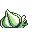 Bulbasaur back-facing sprite from Pokémon Yellow