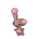 Buneary shiny front-facing sprite from Pokémon Platinum