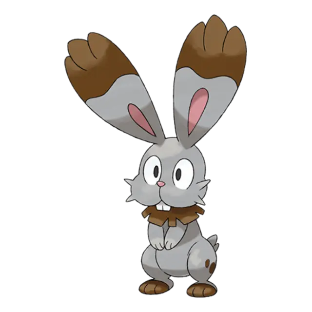 Bunnelby, the Digging Pokémon — Normal-type Pokémon official artwork