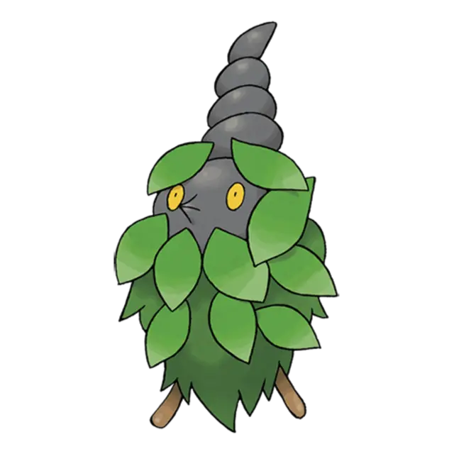 Burmy, the Bagworm Pokémon — Bug-type Pokémon official artwork