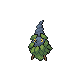Burmy shiny front-facing sprite from Pokémon Pearl