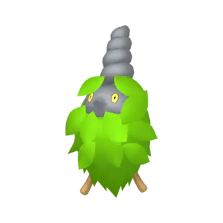 Burmy front-facing sprite from Pokémon Omega Ruby