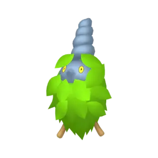 Burmy shiny front-facing sprite from Pokémon Omega Ruby