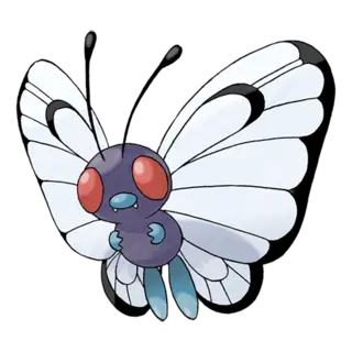 Butterfree official artwork