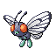 Butterfree front-facing sprite from Pokémon Emerald