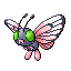 Butterfree shiny front-facing sprite from Pokémon Emerald