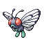 Butterfree front-facing sprite from Pokémon FireRed