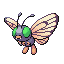 Butterfree shiny front-facing sprite from Pokémon FireRed