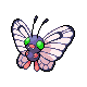 Butterfree shiny front-facing sprite from Pokémon SoulSilver