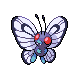 Butterfree front-facing sprite from Pokémon Platinum
