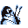 Butterfree back-facing sprite from Pokémon Red