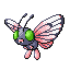 Butterfree shiny front-facing sprite from Pokémon Sapphire
