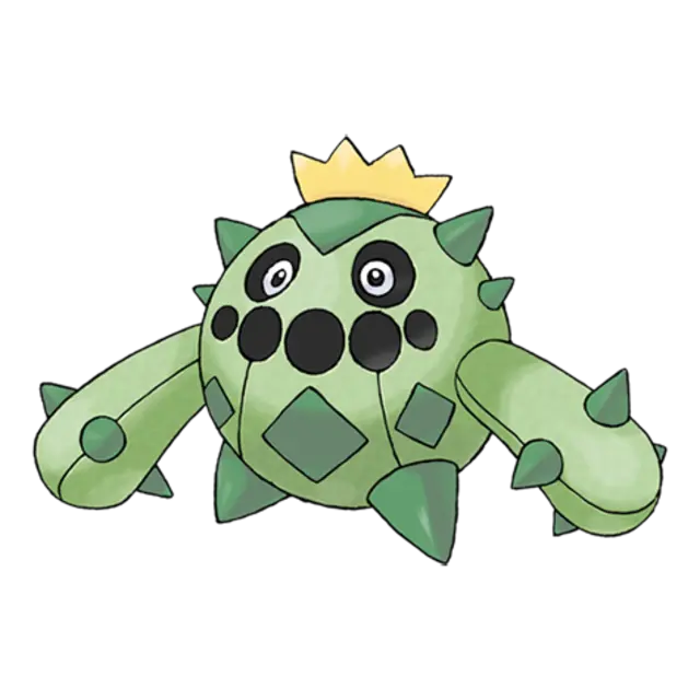 Cacnea, the Cactus Pokémon — Grass-type Pokémon official artwork