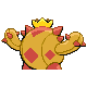 Cacnea shiny back-facing sprite from Pokémon Diamond